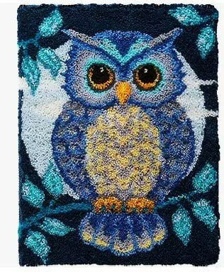 Latch Hook Rug Kit - Owl