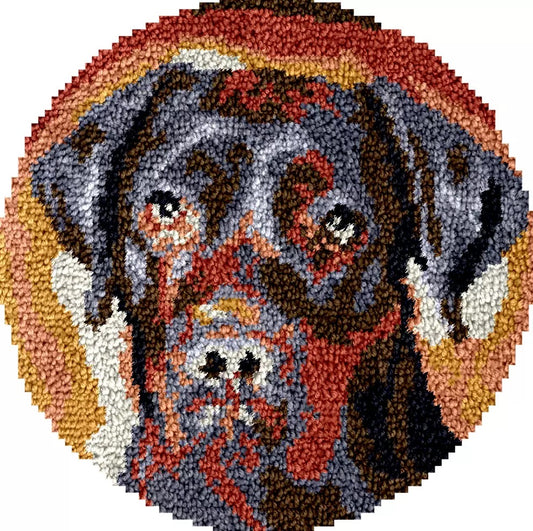 Latch Hook Rug Kit - Dog