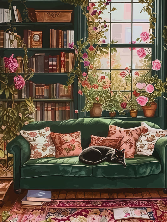 Schilderen Op Nummer - De kat in de kamer