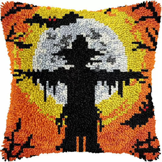 Latch Hook Pillow Kits - Halloween