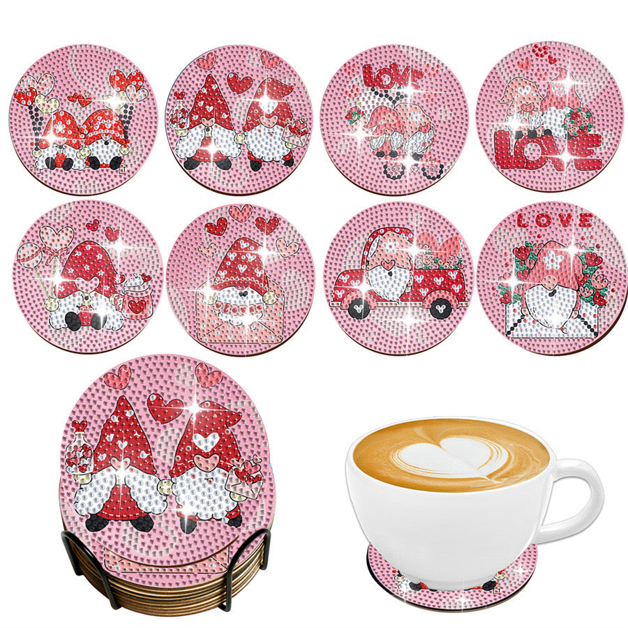 Diamond Painting Coasters - Christmas(8 pcs)