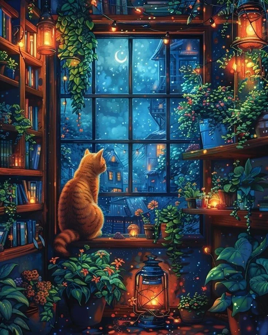 DIY Diamond Painting Kits - Kitten