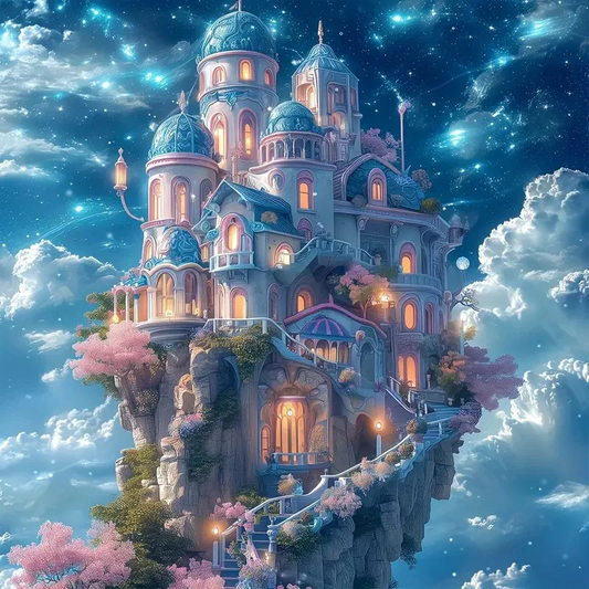 DIY Diamond Painting Kits - Fantasy Castle