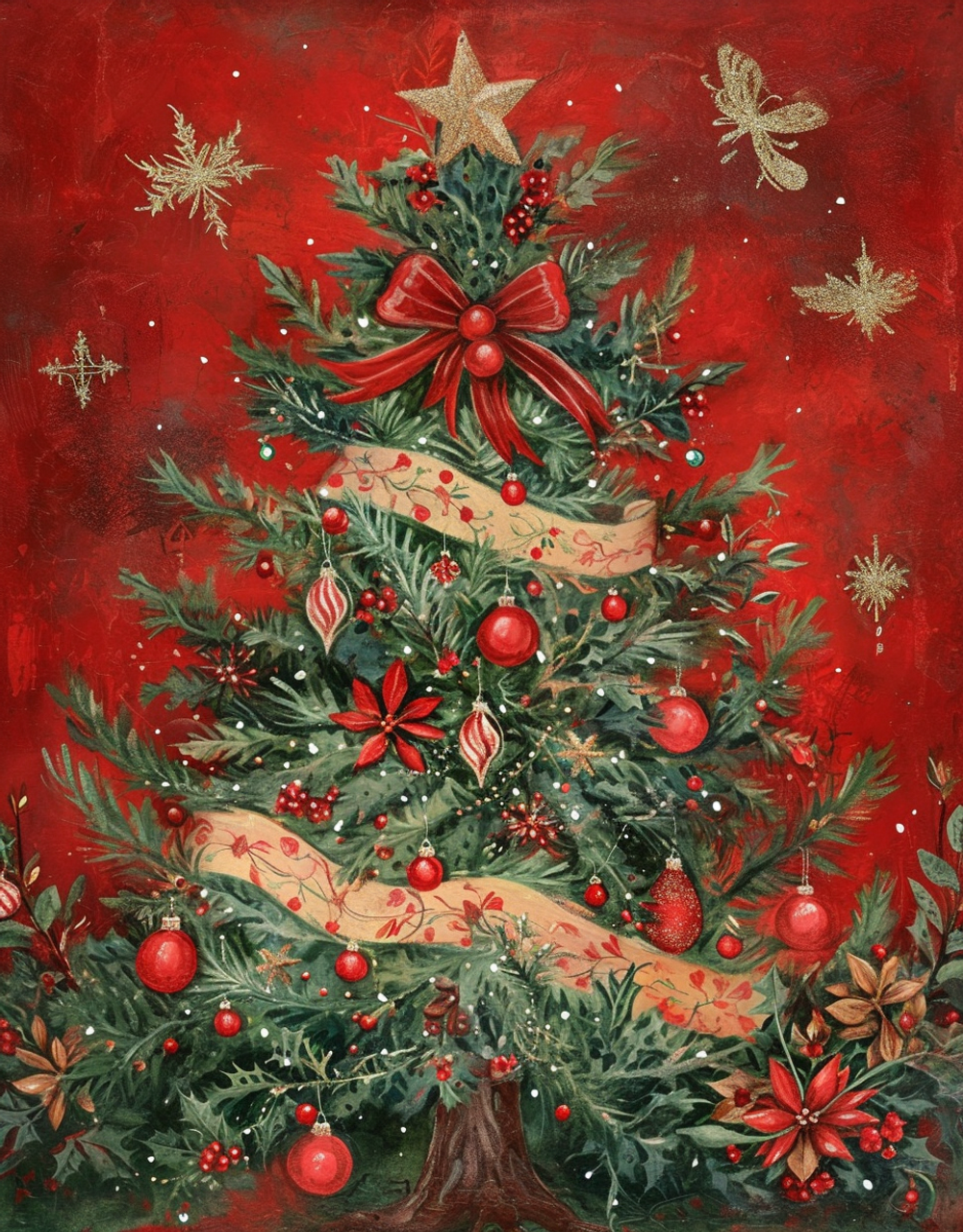 DIY Diamond Painting Kits - Christmas Tree