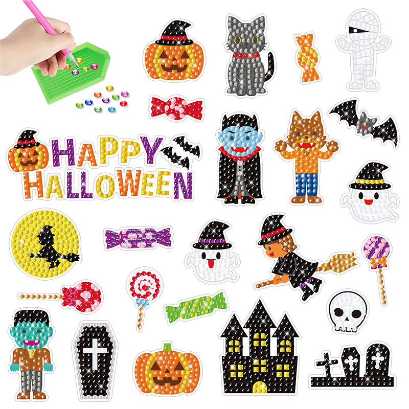 Diamond Painting Stickers Halloween