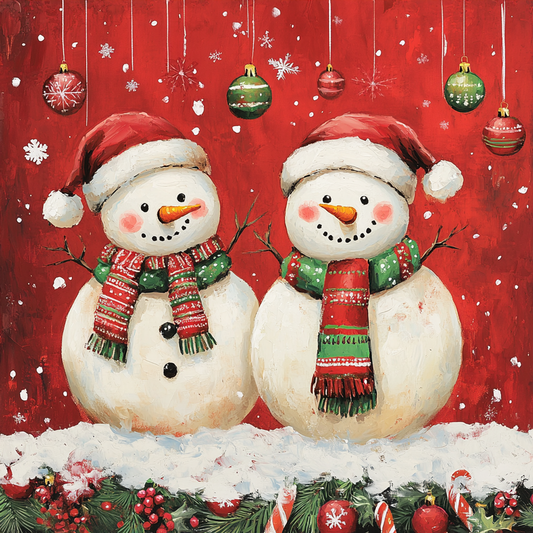 DIY Diamond Painting Kits - Snowman