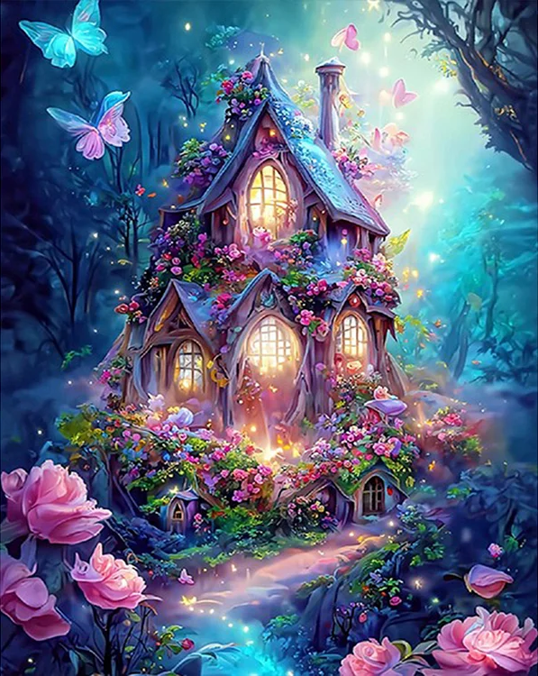 DIY Diamond Painting Kits - Fantasy House