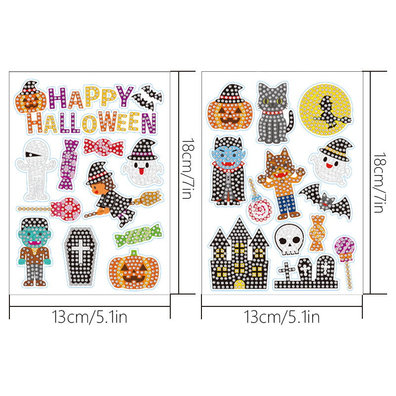 Diamond Painting Stickers Halloween