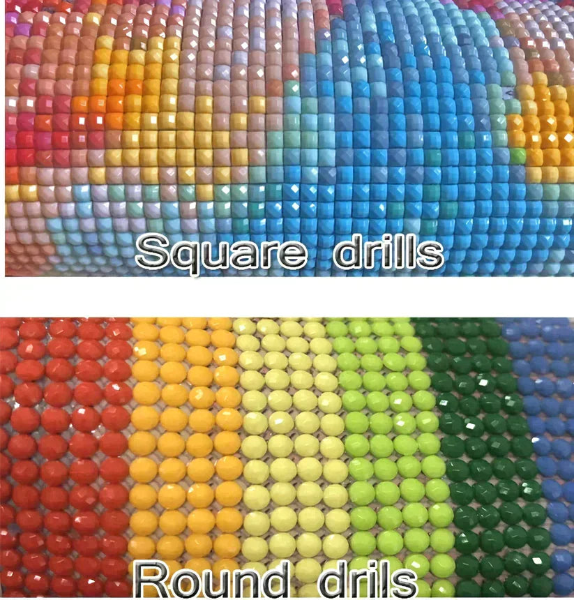DIY 5D Diamond Painting Kit - Flower Boots