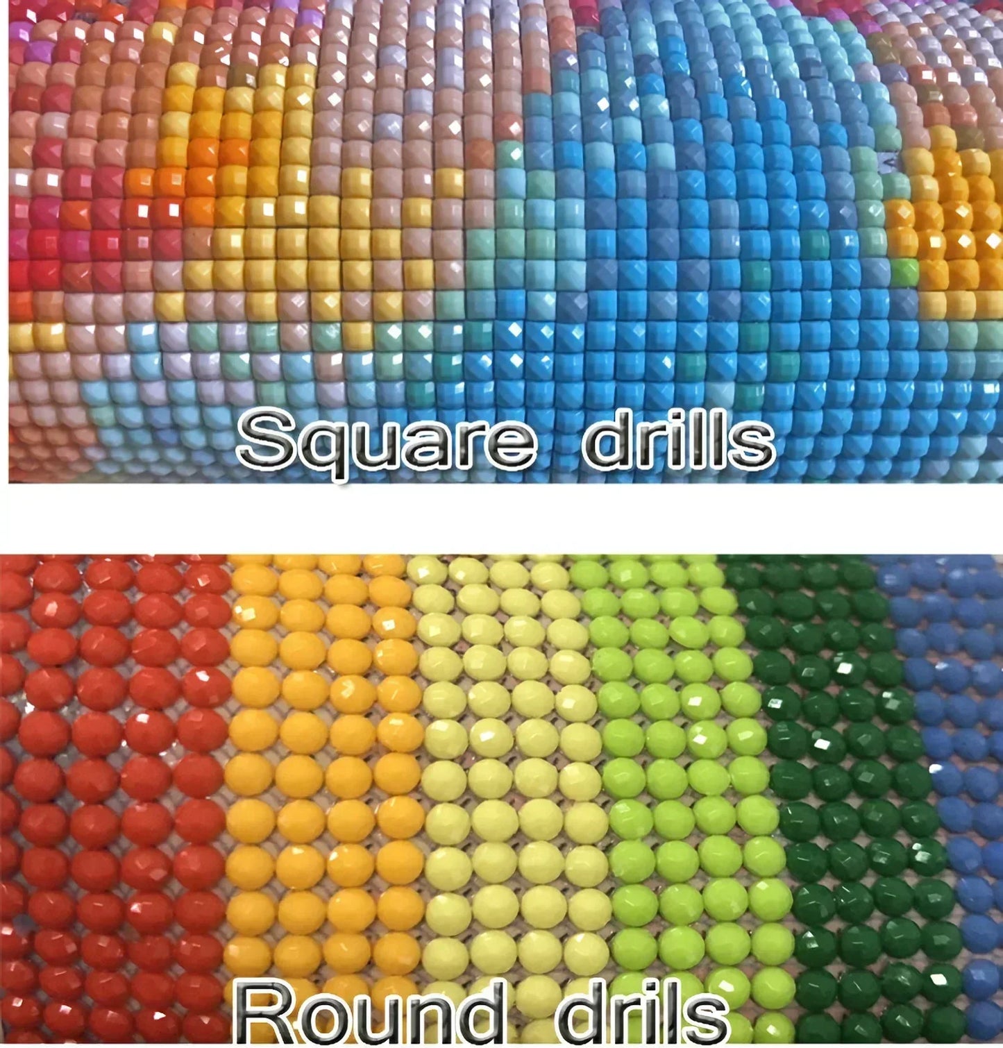 DIY Diamond Painting Kit - Cranes and Sunflowers Painting