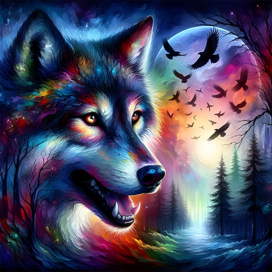 DIY Diamond Painting Kits - Wolves and Landscapes