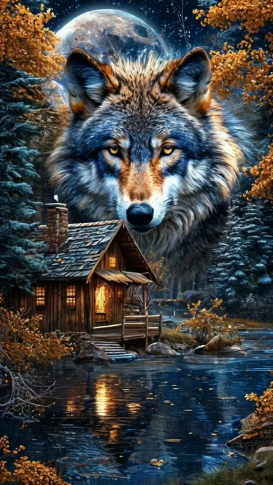 DIY Diamond Painting Kits - Wolven