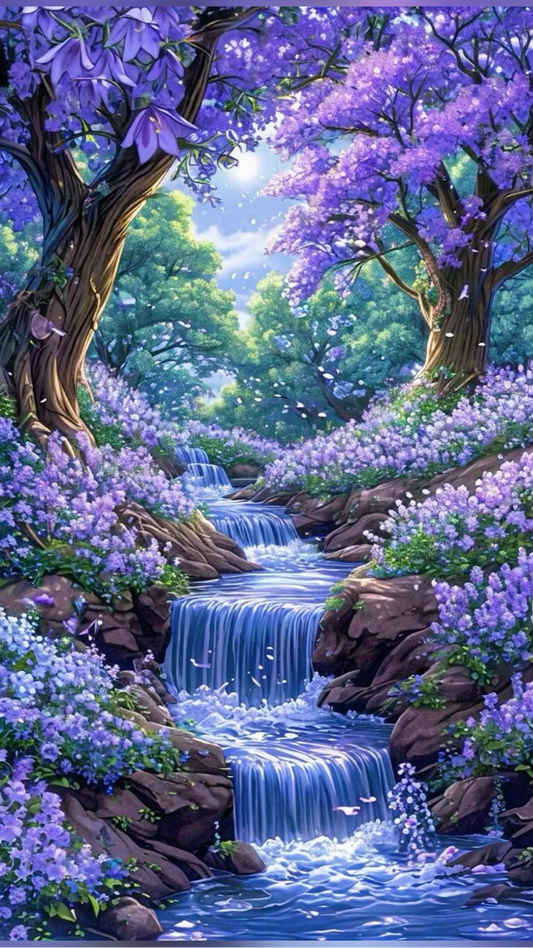 DIY Diamond Painting Kits - Watervallen