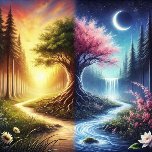 DIY Diamond Painting Kits - Fantasy Tree