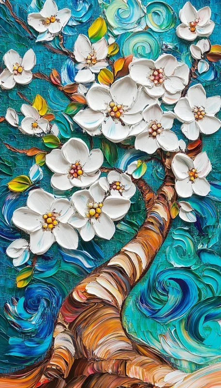 DIY Diamond Painting Kits - Bloemen En Bomen