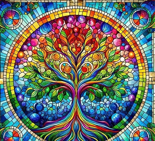 DIY Diamond Painting Kits - Abstract Tree