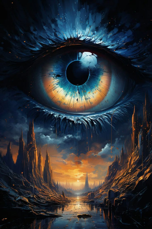 DIY Diamond Painting Kits - Abstract Eye