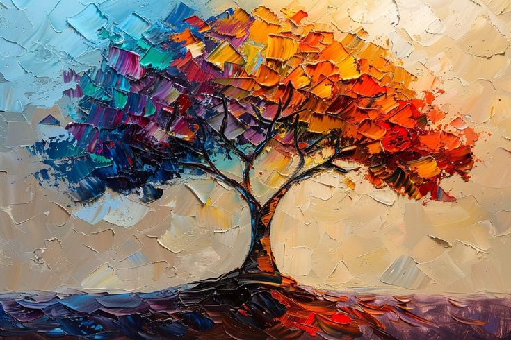 DIY Diamond Painting Kits - Abstract Tree