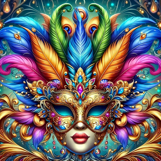 DIY Diamond Painting Kits - Masked Woman