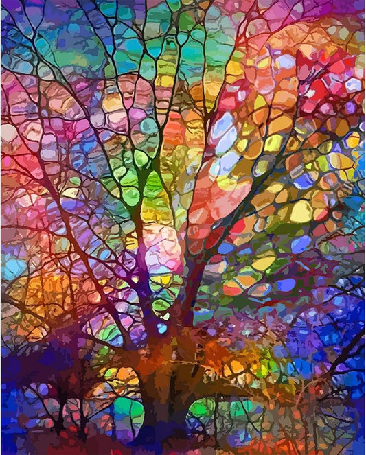 DIY Diamond Painting Kits - Abstract Tree