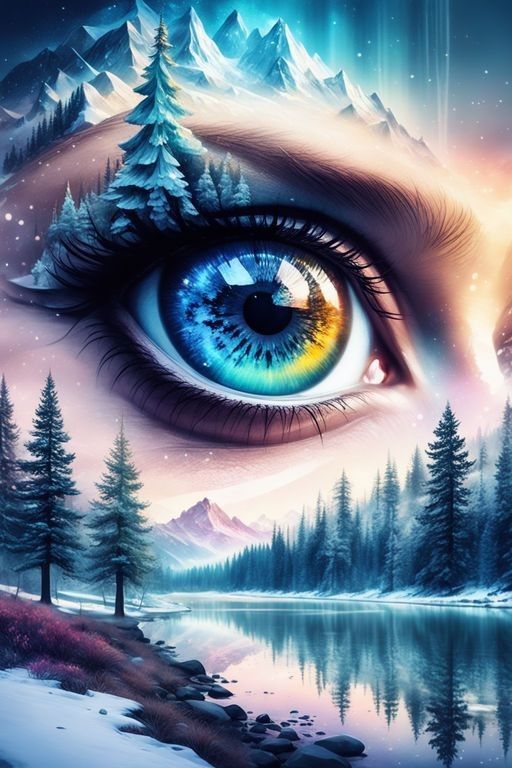 DIY Diamond Painting Kits - Abstract Eyes
