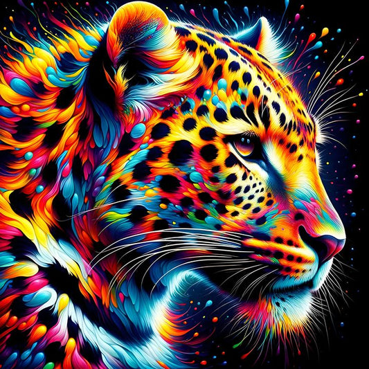 DIY Diamond Painting Kits - Leopard