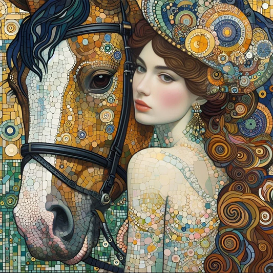 DIY Diamond Painting Kits - Beauty and Horses