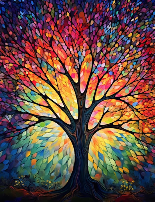 DIY Diamond Painting Kits - Abstract Tree