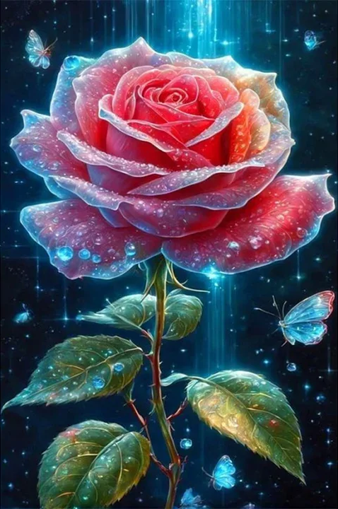 DIY Diamond Painting Kits - Fantasy Flower