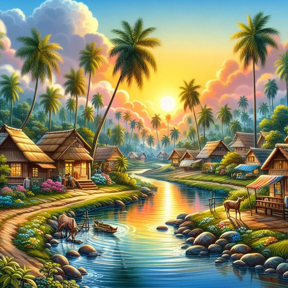 DIY Diamond Painting Kits - Beautiful Scenery