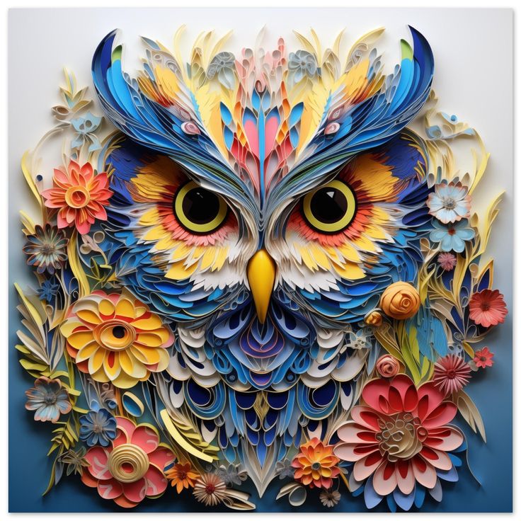 DIY Diamond Painting Kits - Owls