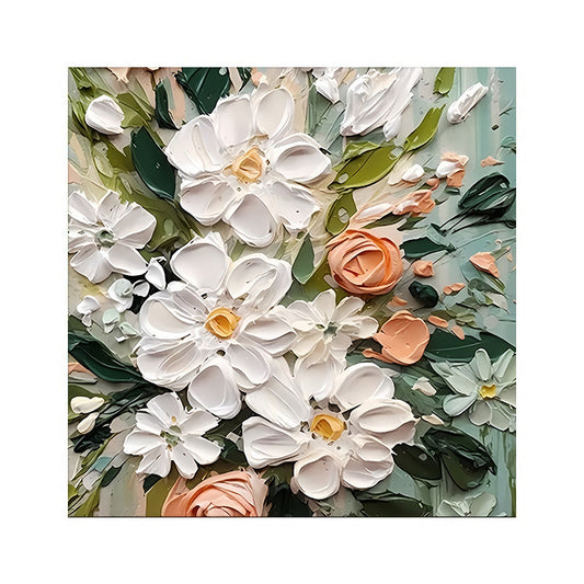 Painting By Numbers Kit - 3D Appearance Flowers