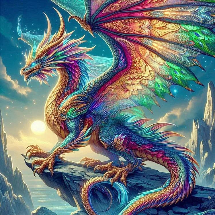 DIY Diamond Painting Kits - Colorful Dragon