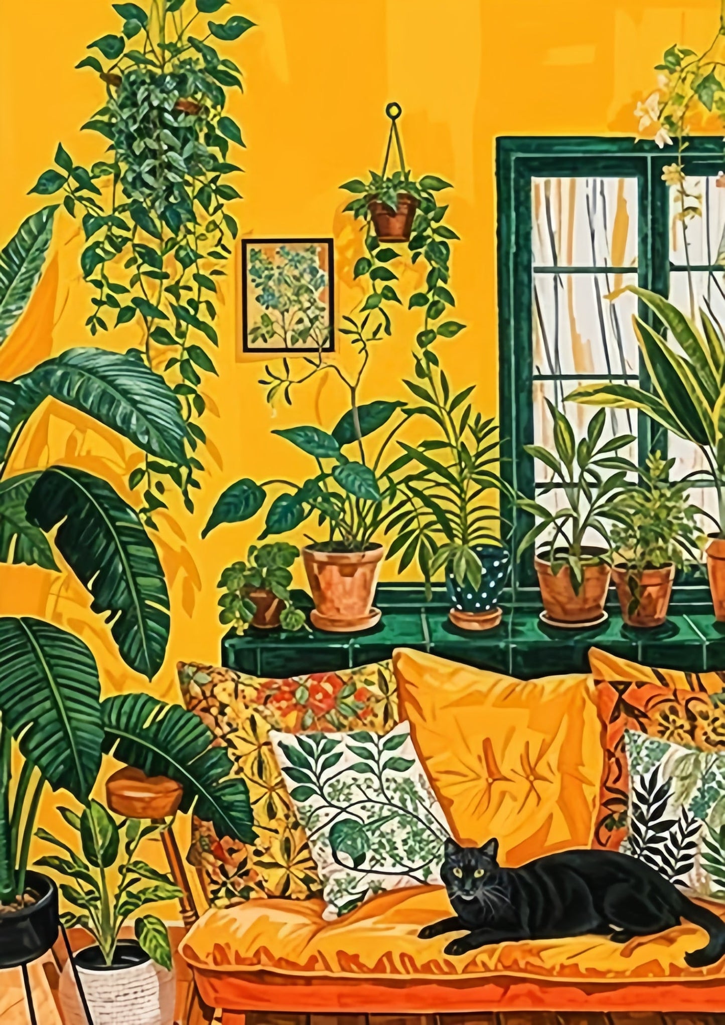DIY Diamond Painting Kits - The cat in the room