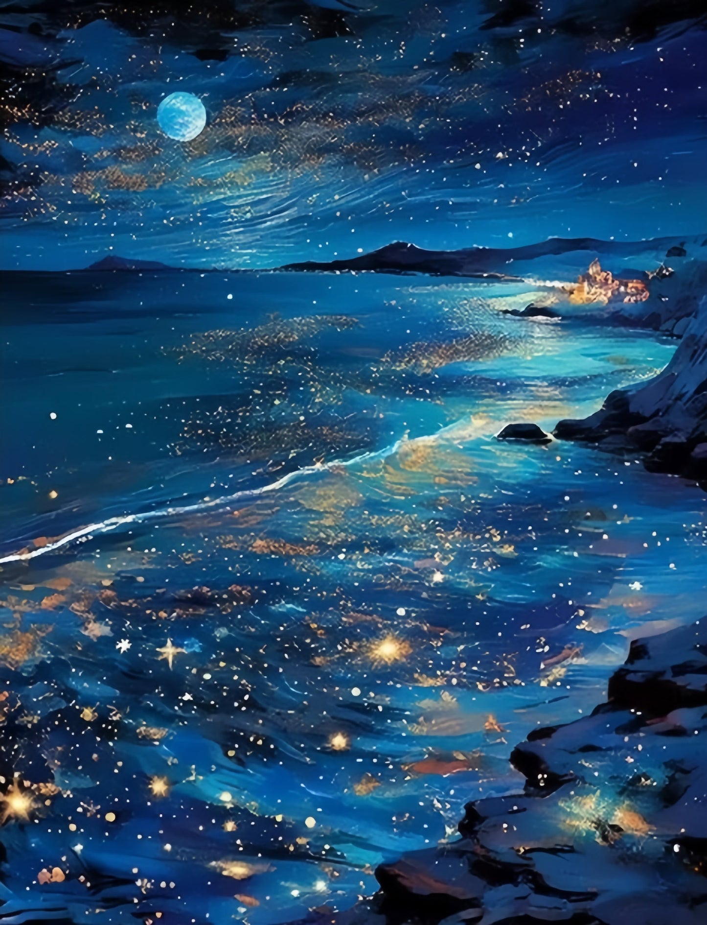 DIY Diamond Painting Kits - Beautiful Sea Scenery