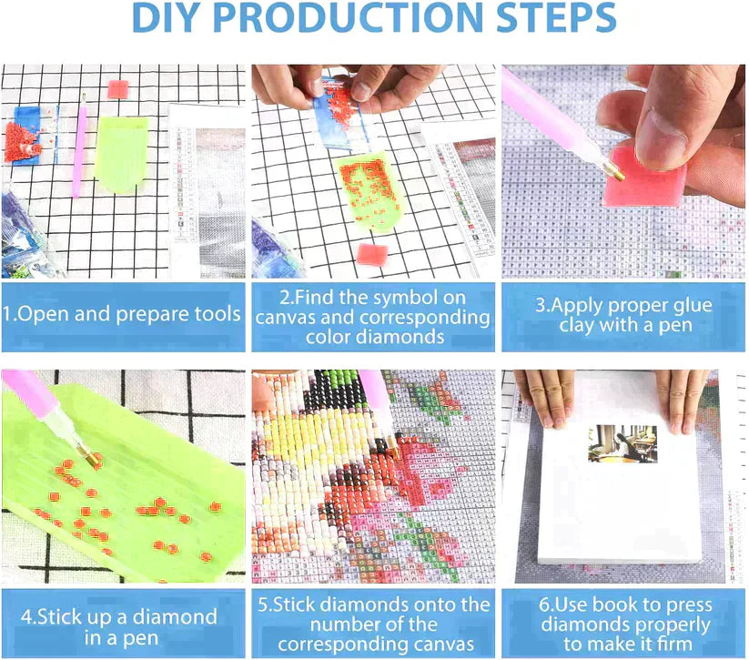 DIY 5D Diamond Painting Kit - Harry Potter Magic Boy