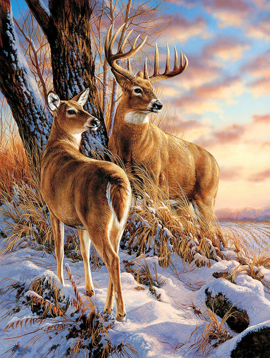 DIY 5D Diamond Painting Kit - Elk Deer