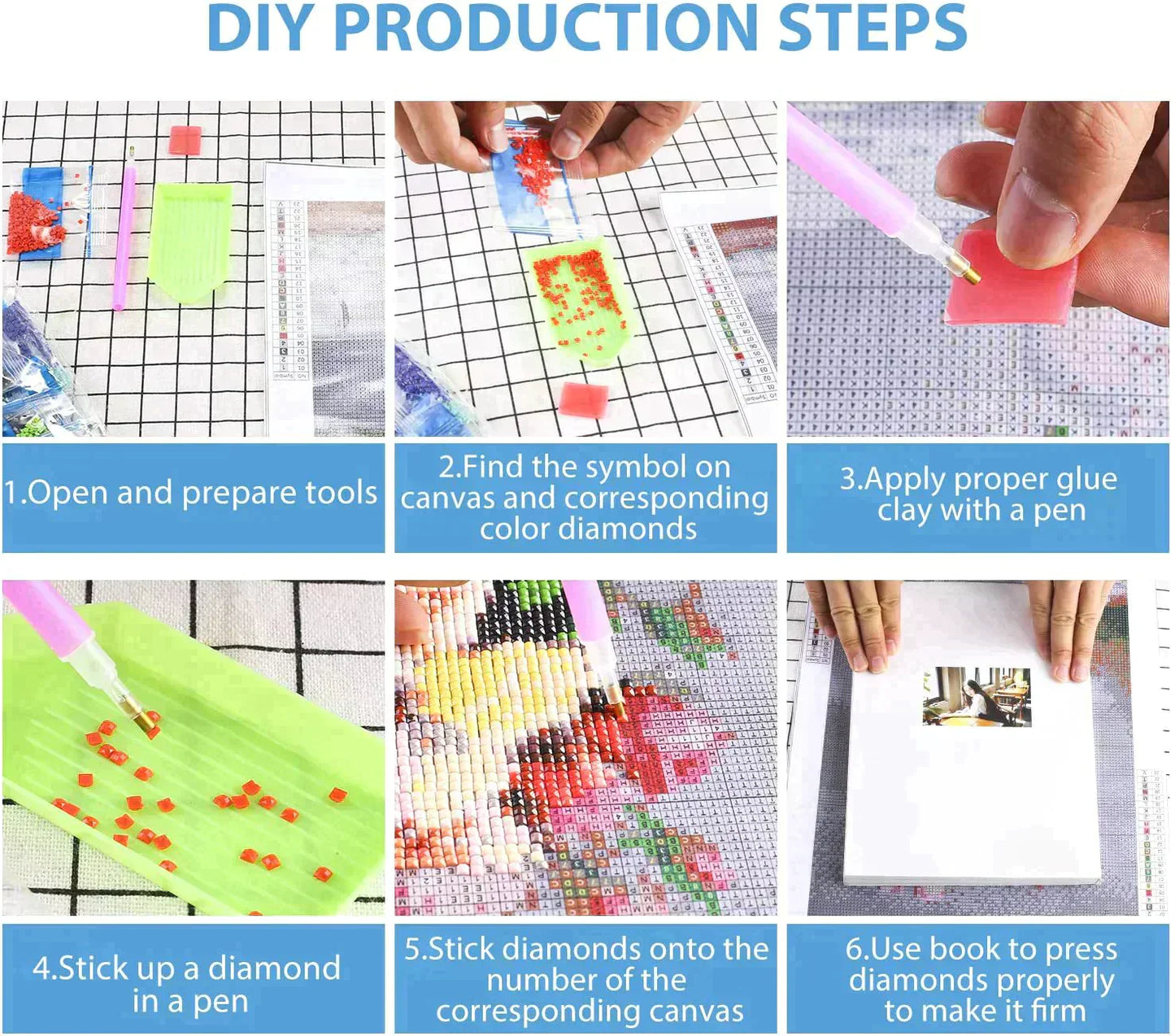 DIY 5D Diamond Painting Kit - Happy Dog Painting