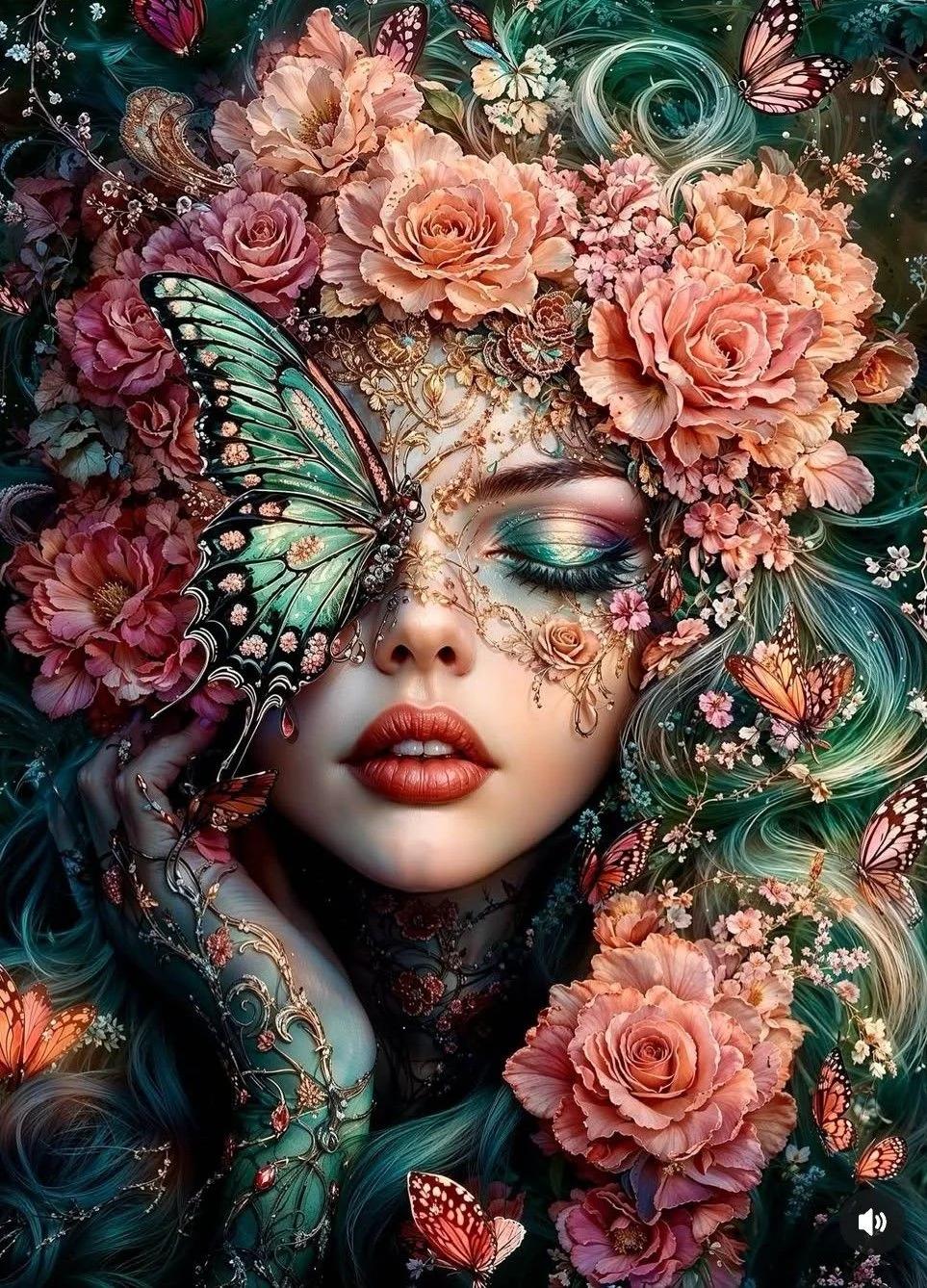 DIY Diamond Painting Kits - Abstract Beautiful Woman