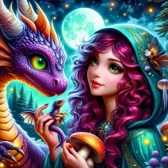 DIY Diamond Painting Kits - Beauty and Dragon