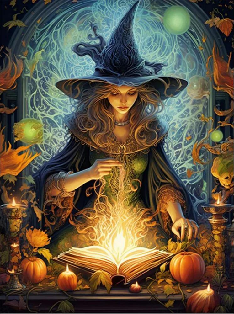 DIY Diamond Painting Kits - Witch