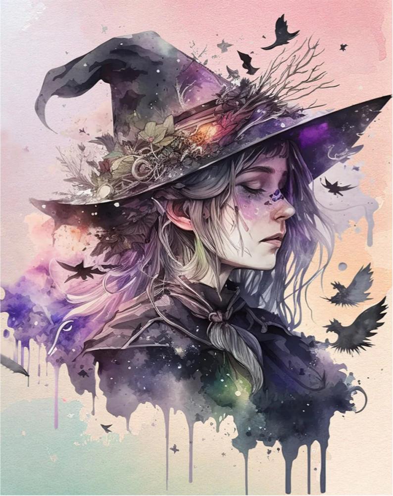 DIY Diamond Painting Kits - Witch