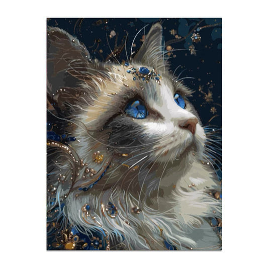 Painting By Numbers Kit - Cat
