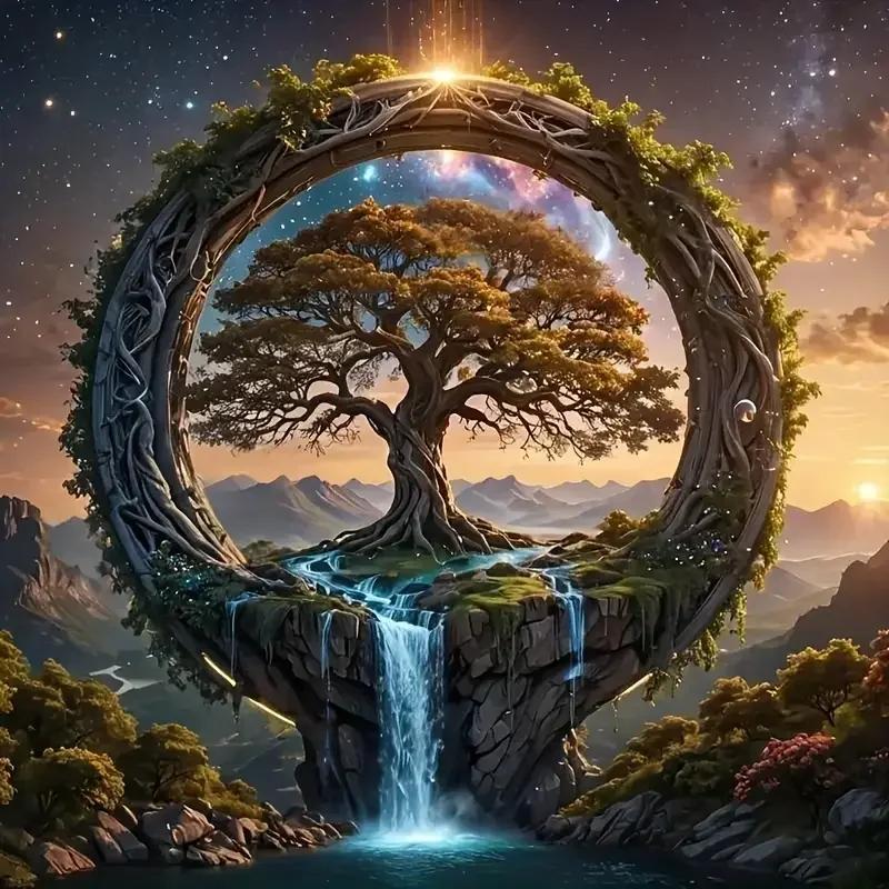 DIY Diamond Painting Kits - Fantasy Tree