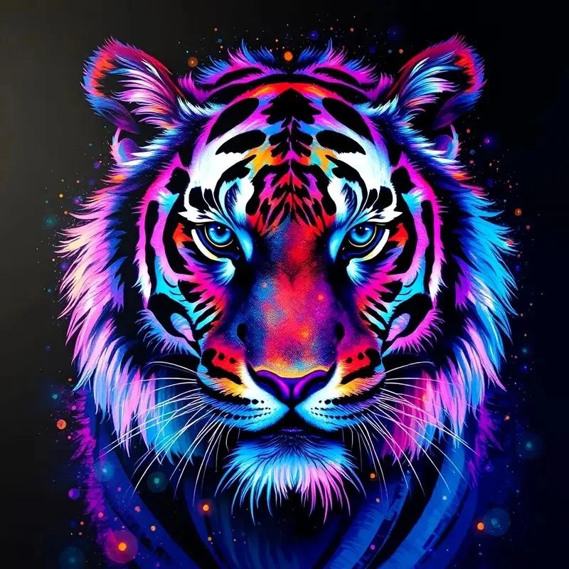 DIY Diamond Painting Kits - Tiger