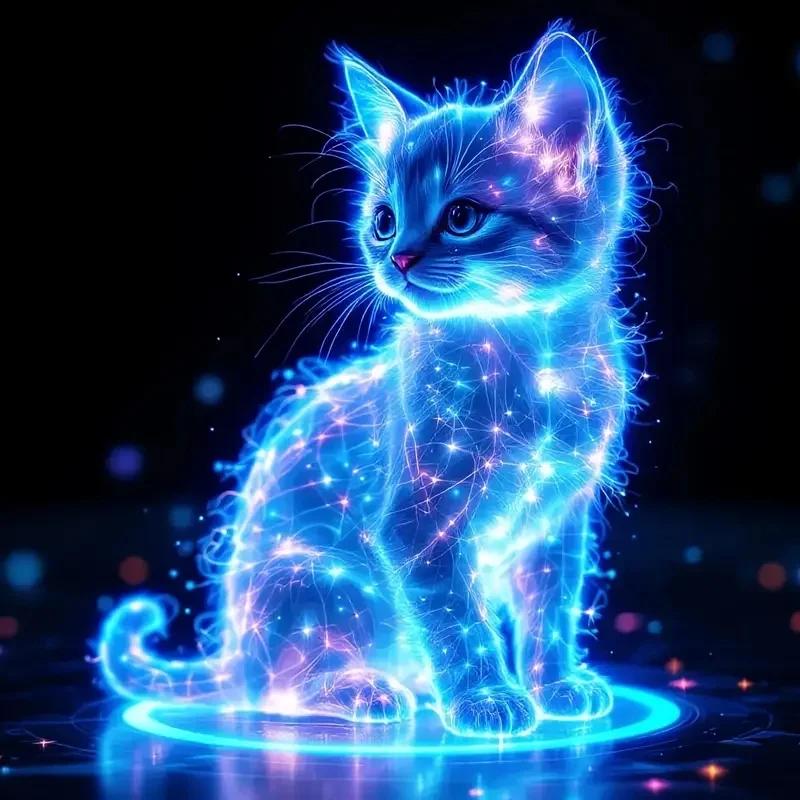 DIY Diamond Painting Kits - Fantasy Kitten