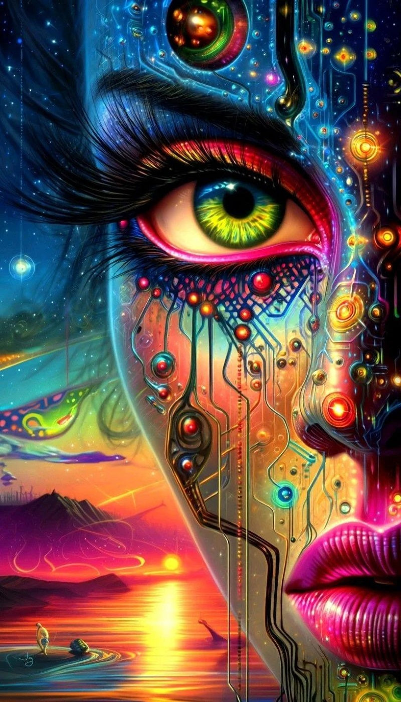 DIY Diamond Painting Kits - Abstract Woman