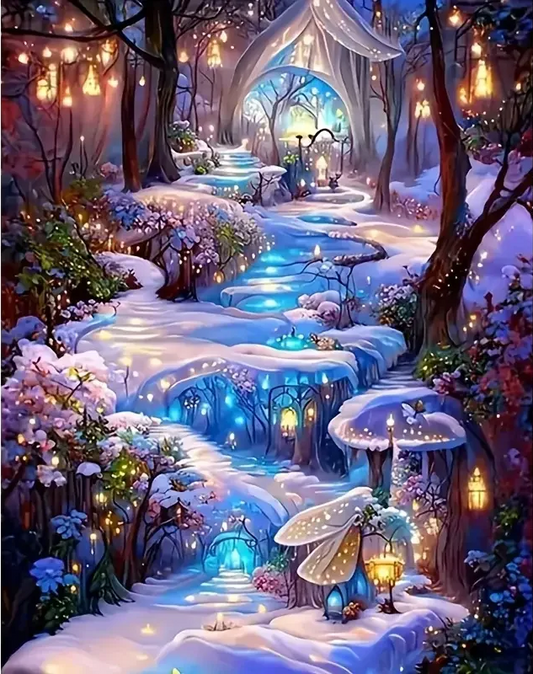 DIY Diamond Painting Kits - Fantastische Landschappen