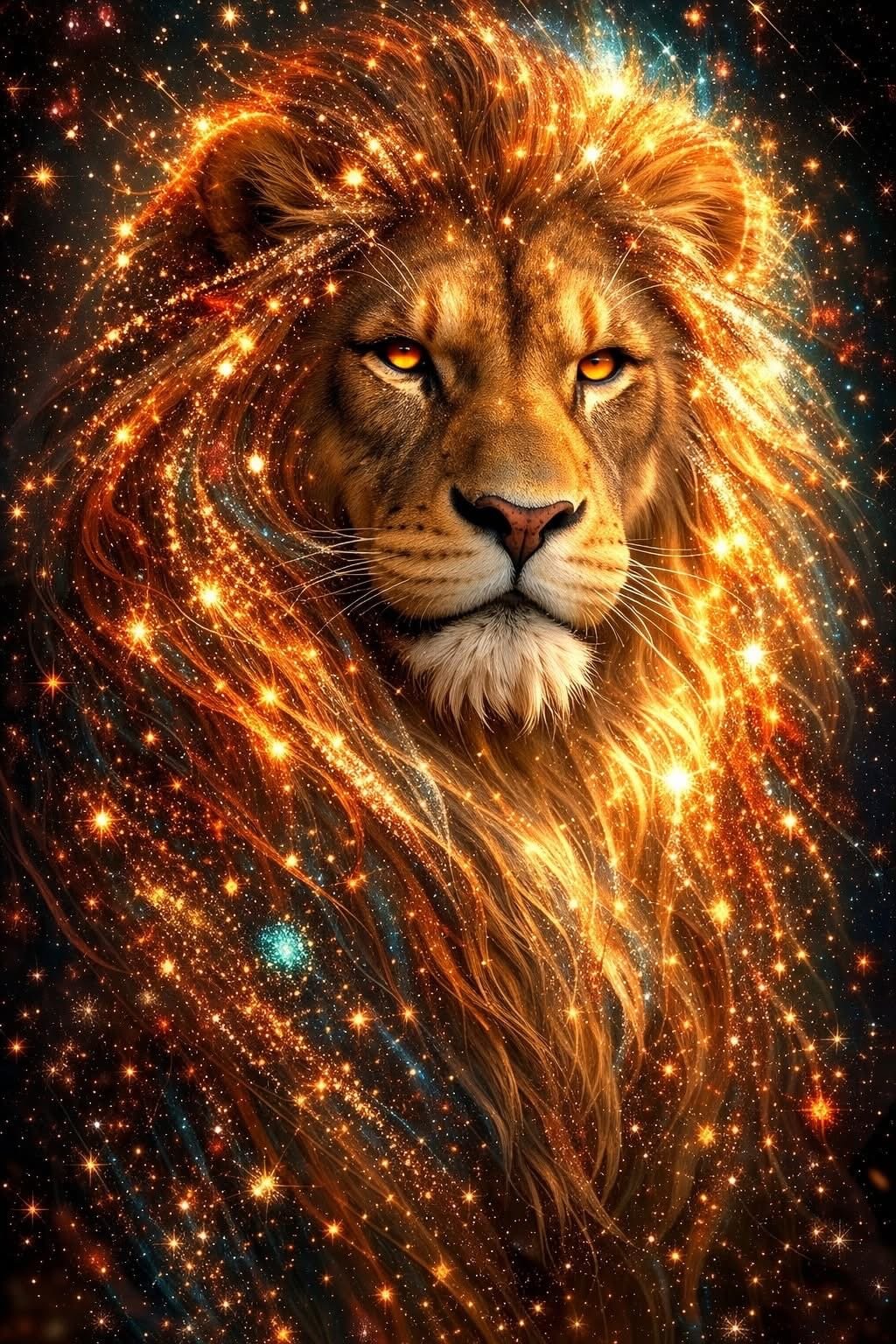 DIY Diamond Painting Kits - Golden Lion