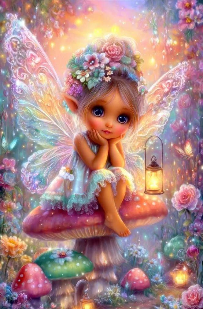 DIY Diamond Painting Kits - Elf Girl